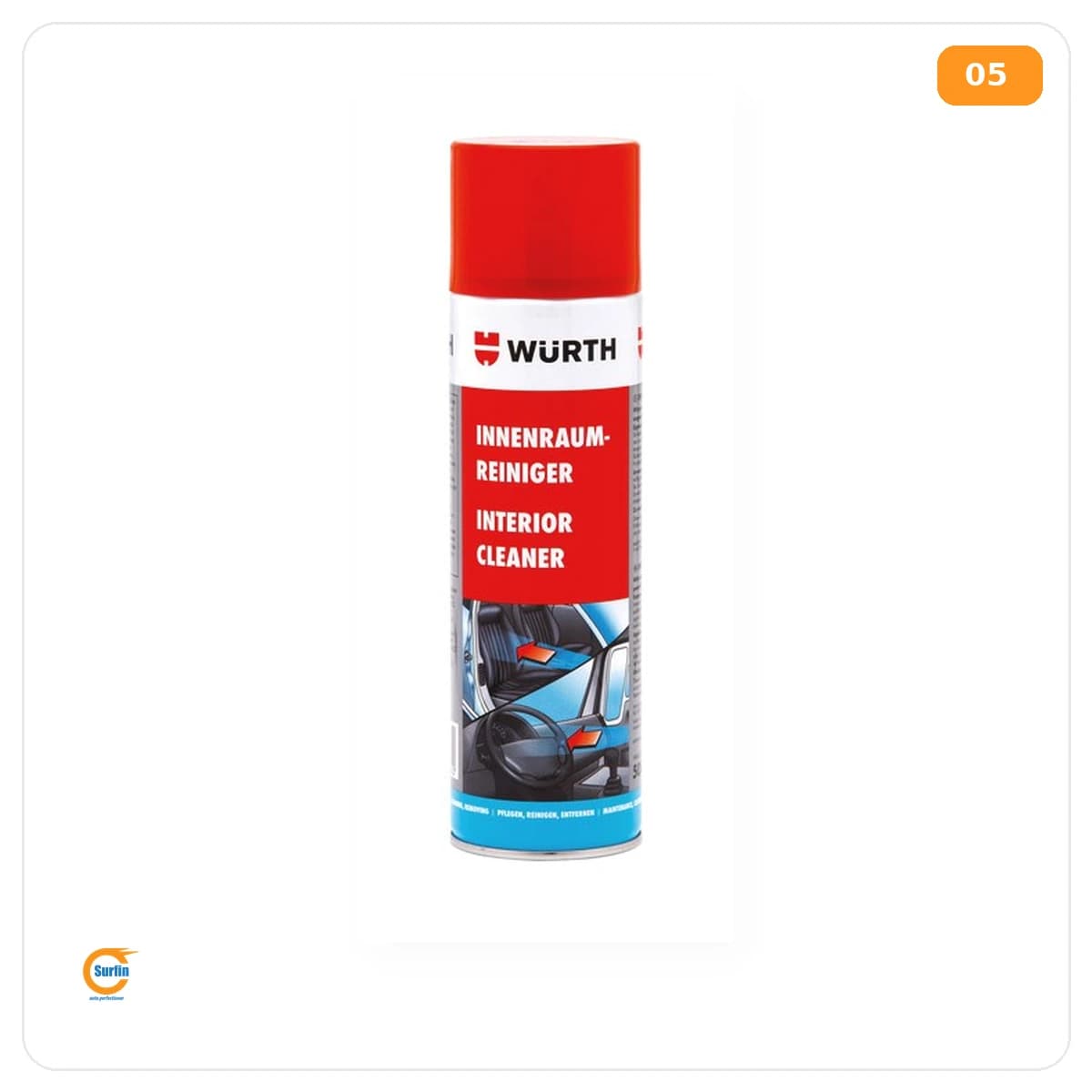 Würth Interior Cleaner araç içi temizleyici