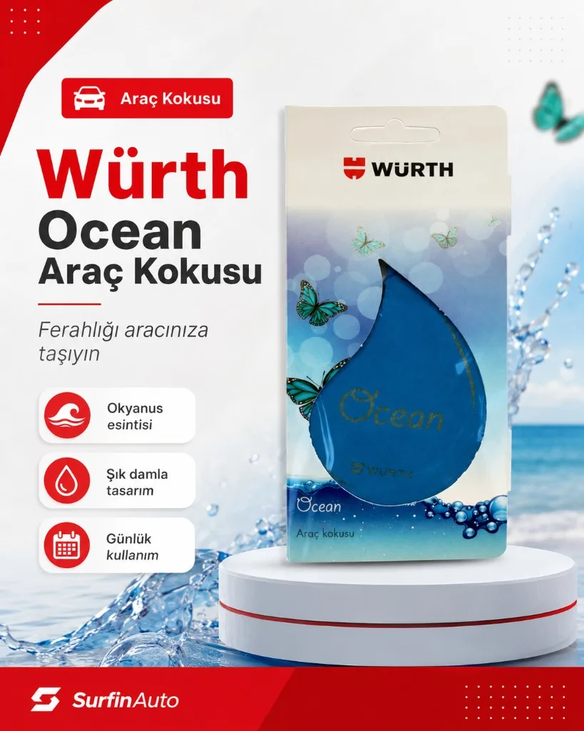 Würth Ocean okyanus asma oto kokusu