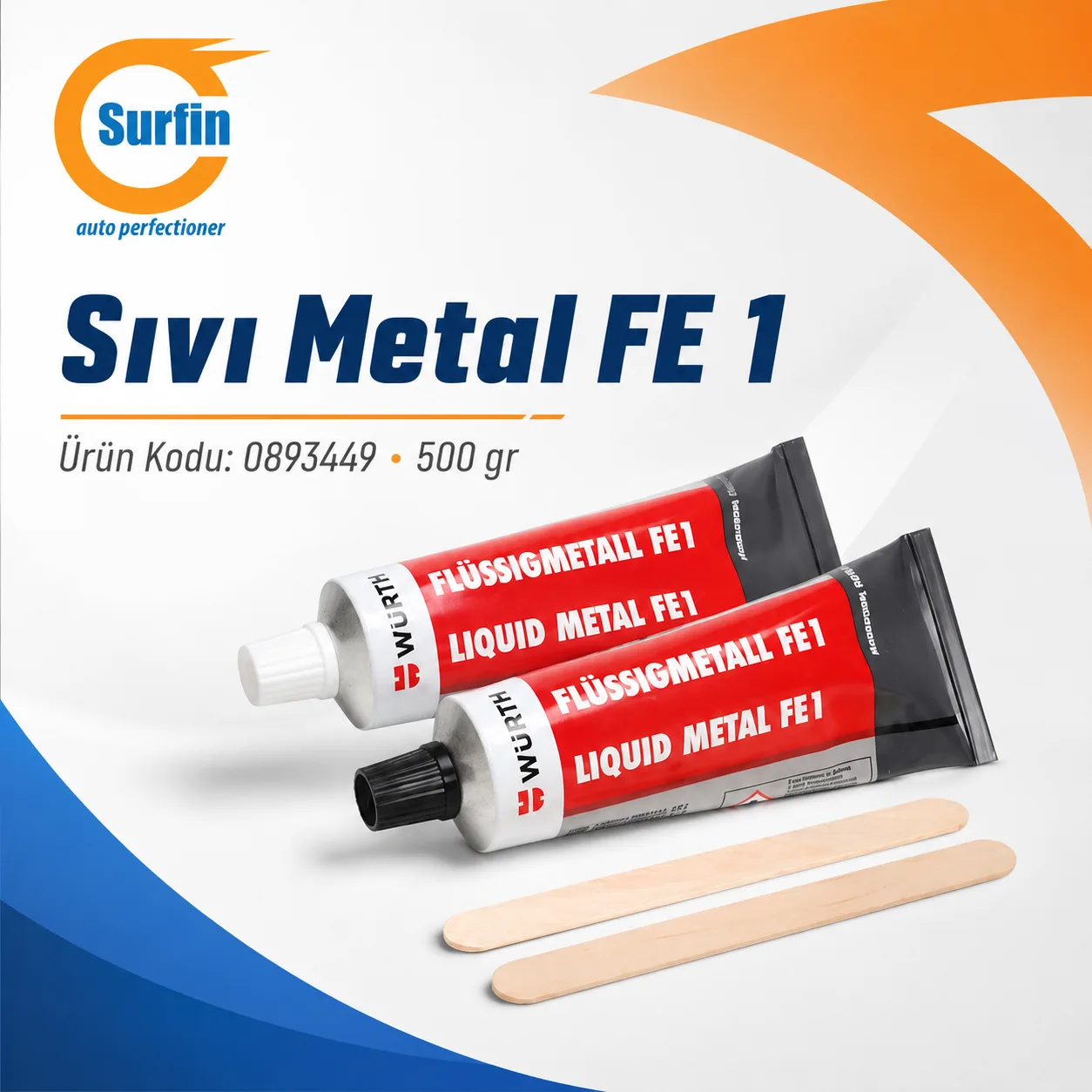 Würth Sıvı Metal FE 1 500 gr ürün görseli