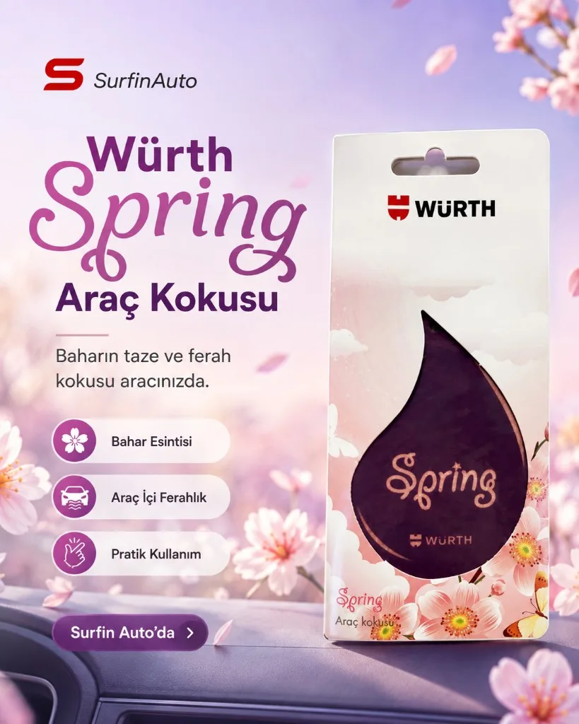 Würth Spring bahar asma oto kokusu