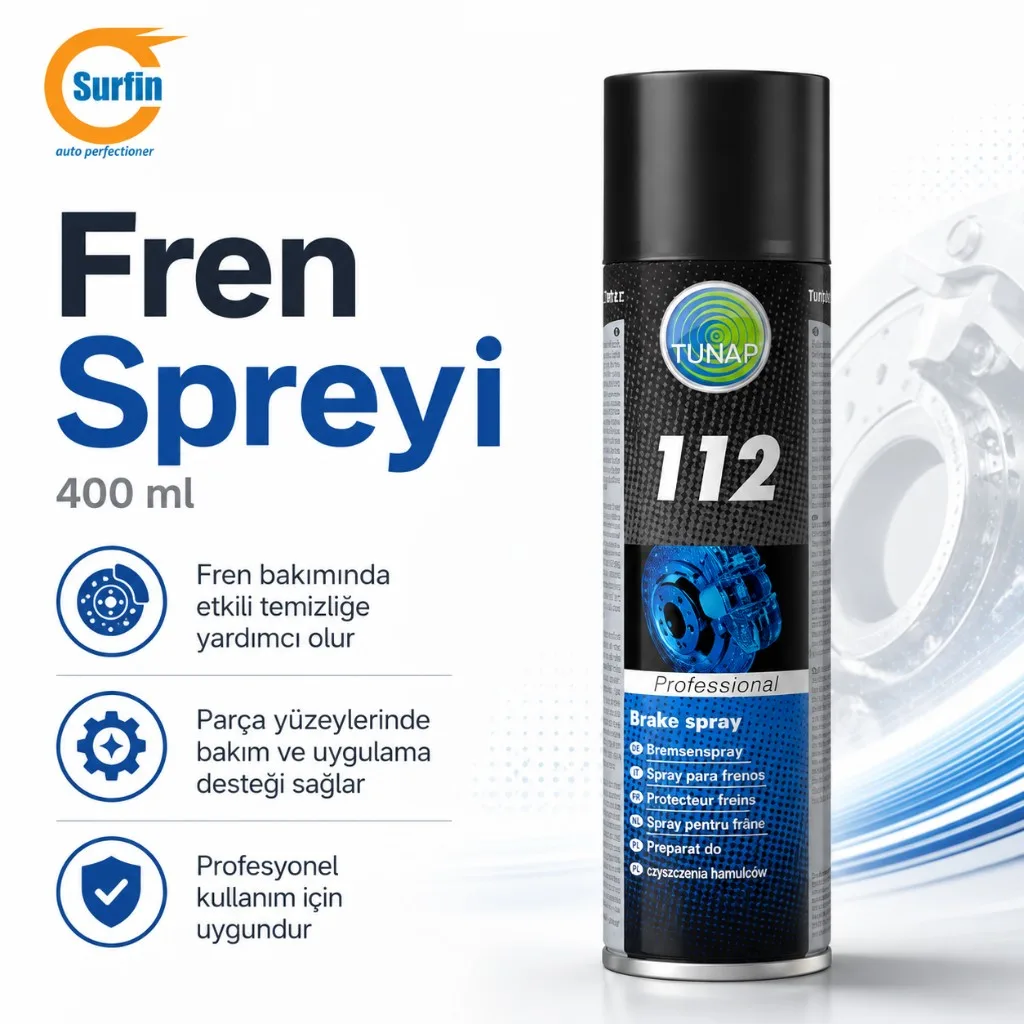 Fren bakım gıcırtı ve korozyon koruyucu sprey 400 ml